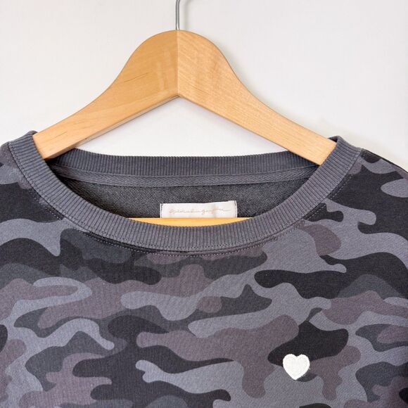 Spiritual Gangster Mazzy Pullover Radiate Love Camo Sweatshirt Sz Large - Picture 4 of 9